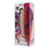 Dildo jak prawdziwy penis z jądrami żylasty penis cielisty 21,5 cm