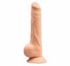Realistyczny sztuczny penis dildo z jądrami przyssawka  24 cm