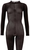 Seksowny bodystocking kombinezon erotyczny ze stójką M/L