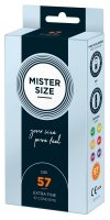 Prezerwatywy naturalny lateks Mister Size 57mm 10 sztuk