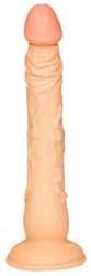Realistyczne wąskie dildo penetrator pochwy 18 cm