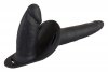 Podwójny strap-on dildo na pasku dla lesbijek mega orgazm