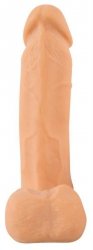 Realistyczne dildo na przyssawce penis z jądrami 20 cm