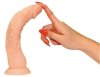 Realistyczne dildo z przyssawką żylasty penis 23 cm