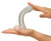 Dildo żelowe na przyssawce przeźroczyste 16,5 cm