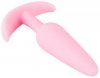 Stożkowy korek analny plug z uchwytem Cuties Plugs różowy
