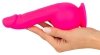 Realistyczny wibrator na przyssawce wibrujące dildo