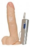 Wibrujący strap-on realistyczny wibrator 