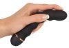 Fałdowany wibrator waginalno analny penetrator pochwy 17 cm