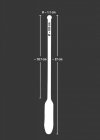 Precyzyjny stymulator prostaty dilator do penisa z wibracjami