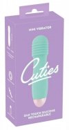 Cuties stylowy poręczny mini wibrator seks masażer zielony
