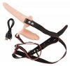Vibrating double strapon
