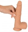 Realistyczne wibrujące dildo wibrator sterowany pilotem 