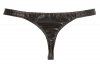 Męskie stringi z otworem na penisa Im. Leather Men´s String  XL