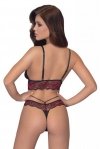 Koronkowy komplet sex bielizny Cottelli L