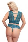 Seksowny paski komplet bielizny Cottelli 4XL