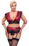 Komplet sex bielizny cottelli z pasem XL