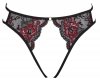 Erotyczne stringi czarne  z dziurką Cottelli S/M/L
