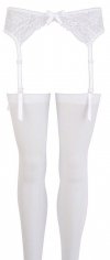 Suspender belt white S/M
