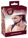 Knebel z penisem dildo do ust 