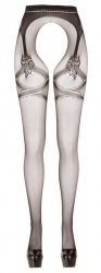 Sex rajstopy z dziurką odkryte Cottelli L/XL