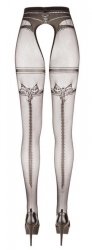Sex rajstopy z dziurką odkryte Cottelli L/XL