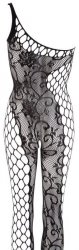 Seksowny bodystocking kombinezon erotyczny na jedno ramię S-L