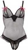 Seksowna bielizna body z otworem Cottelli 80B/M