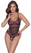 Sexy erotyczne koronkowe body Cottelli S/M