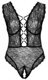 Bielizna erotyczna body z wiązaniami Cottelli 95E/2XL