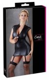 Sex sukienka mini z pasem do pończoch Cottelli XL