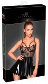 Vinyl mini dress XL