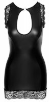 Sukienka sexy mini czarna z koronką Cottelli S