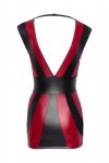 Sukienka mini czarno czerwona Cottelli M