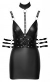 Seksowna sukienka bdsm ekoskóra Cottelli XL