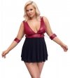 Seksowna koszulka babydoll Cottelli 4XL