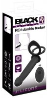Podwójny dodatkowy penis nakładka Wibracje RC Double Fucker