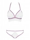 Obsessive Lilyanne komplet 2-częściowy biały  S/M