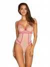 Obsessive Nudelia body różowe  S/M