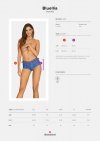 Obsessive Bluellia szorty niebieskie  S/M