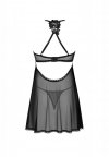 Seksowny komplet Obsessive Latinesa babydoll i stringi XL/2XL