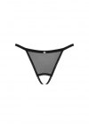 Celia Noir crotchless thong XL/2XL