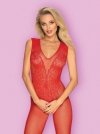 Obsessive Bodystocking N112 czerwone  S/M/L
