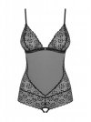 Obsessive Shibu body czarne L/XL