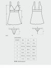 Obsessive Idillia babydoll i stringi XXL
