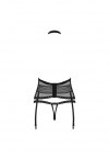 Obsessive Strapelie gorset i stringi L/XL