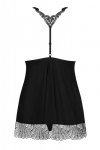 Obsessive koszulka nocna Chiccanta babydoll i stringi czarna L/XL