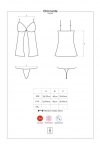 Obsessive koszulka nocna Chiccanta babydoll i stringi czarna L/XL