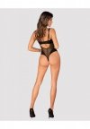 Obsessive Nesari body otwarte czarne XS/S