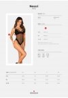 Obsessive Nesari body otwarte czarne M/L